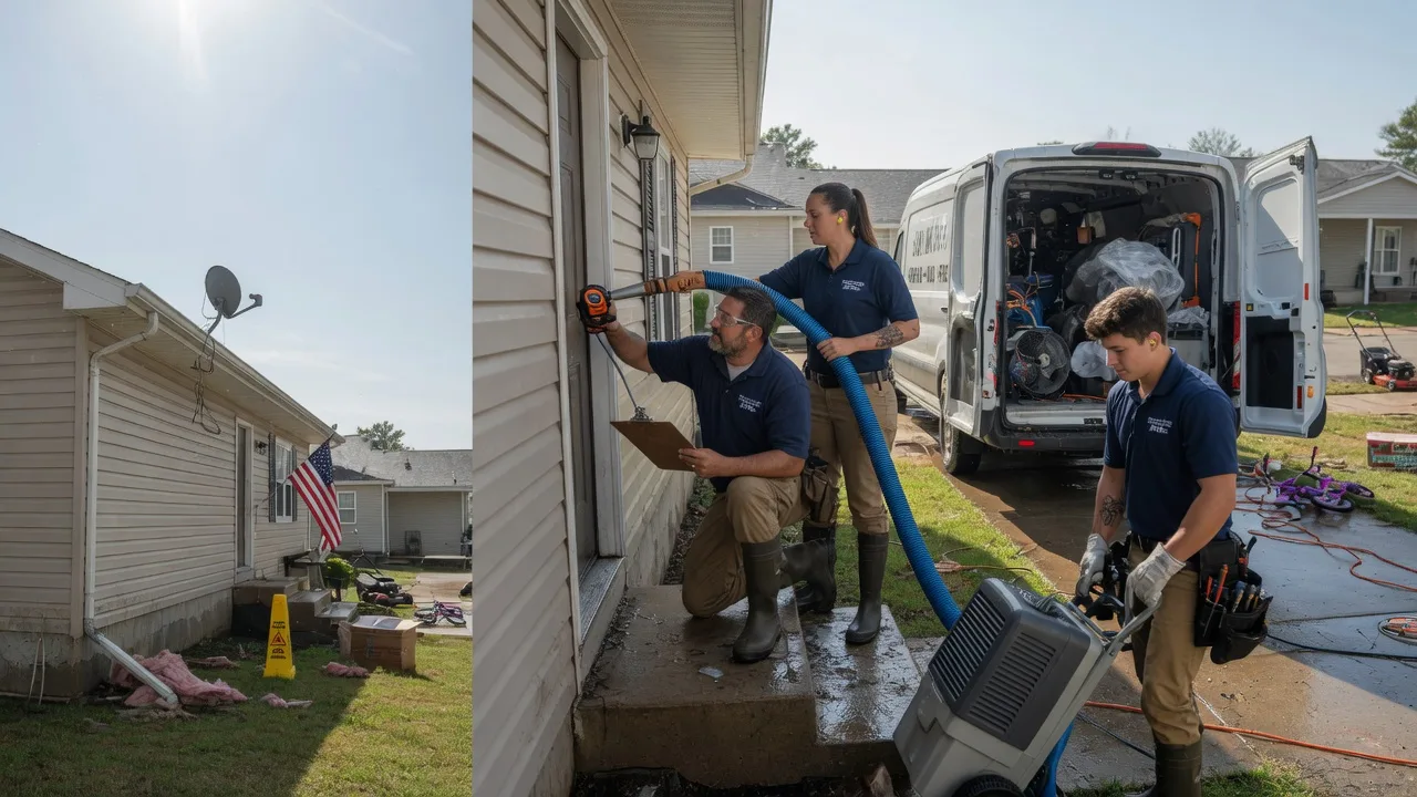 Ceiling Water Damage Restoration in Morristown, AZ near me